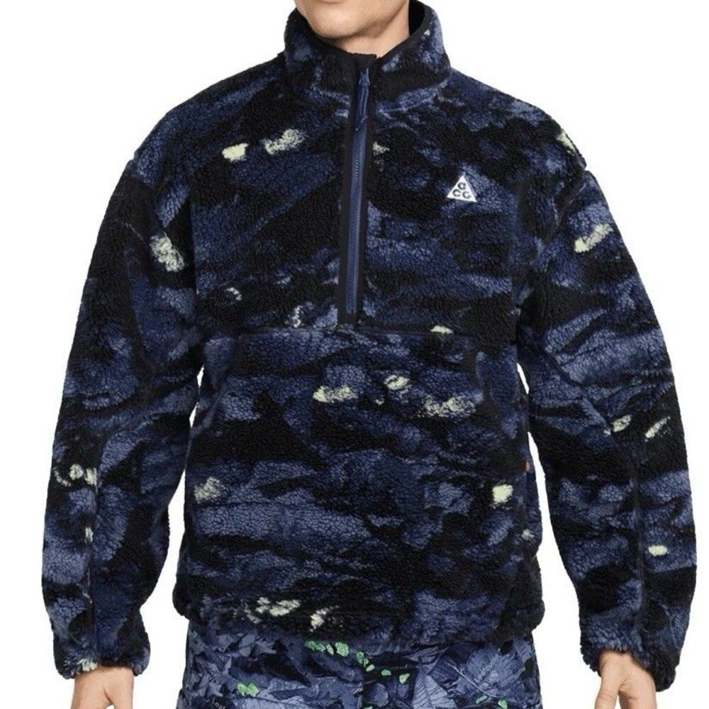 Nike ACG Therma-FIT ADV Men’s Size S Canwell Glacier Wind Proof Half-Zip Jacket